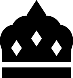Queen Crown Craft Design Svg File, Free Vectors File